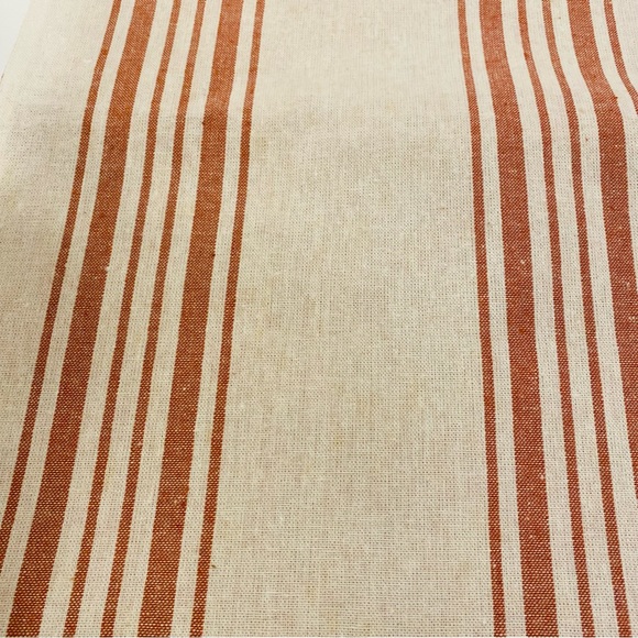 Fall Table Runner Reversible Woven Fused Cotton 13”x54 - Picture 8 of 9